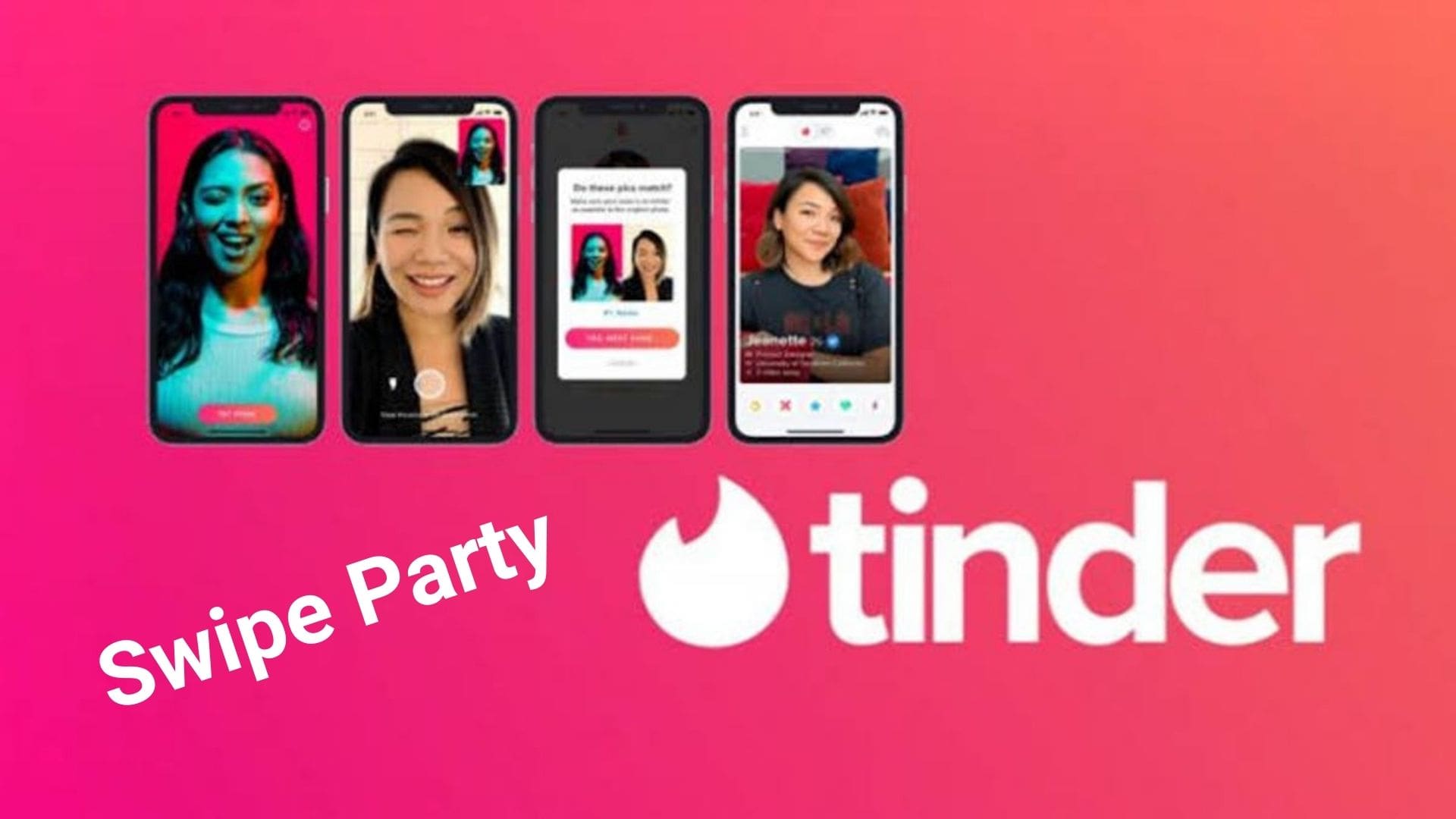 Swipe Party Feature of Tinder