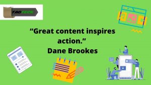 Great content inspires action