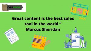 Great content is the best sales tool